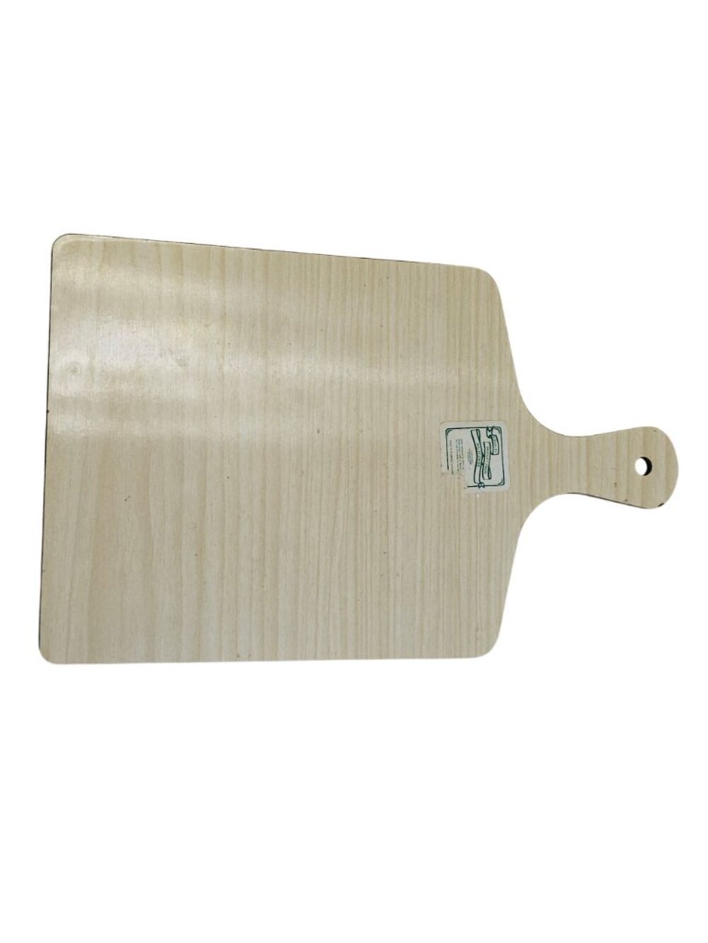 Wooden Cottage Scene Cutting Board heat resistant vintage made England 13" - Picture 2 of 8
